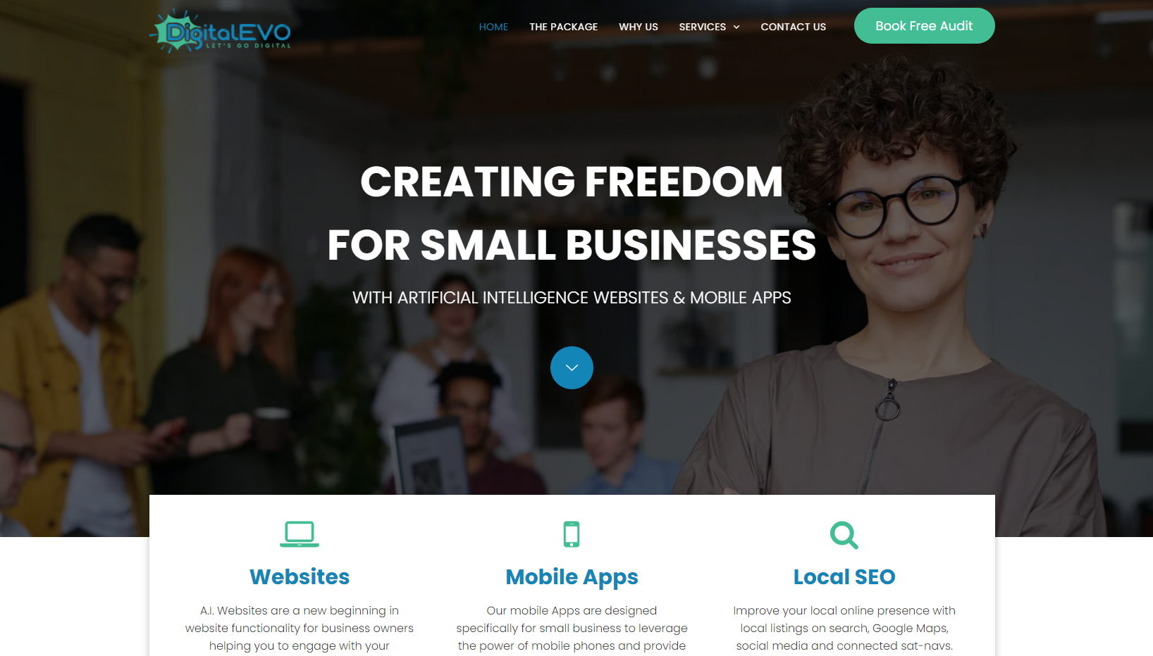 Digital EVO Website