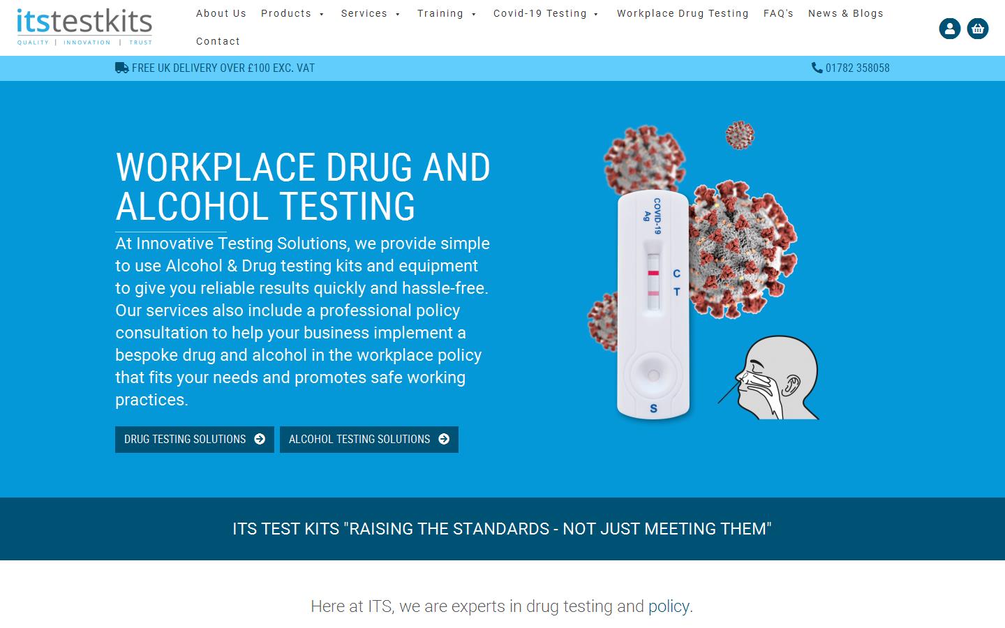 Innovative Testing Solutions Website