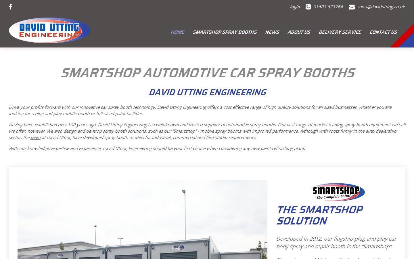 David Utting Engineering Website