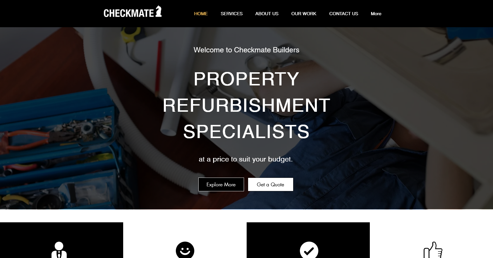 Checkmate Builders Website