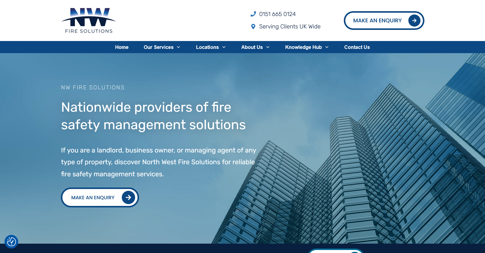 North West Fire Solutions Ltd Website