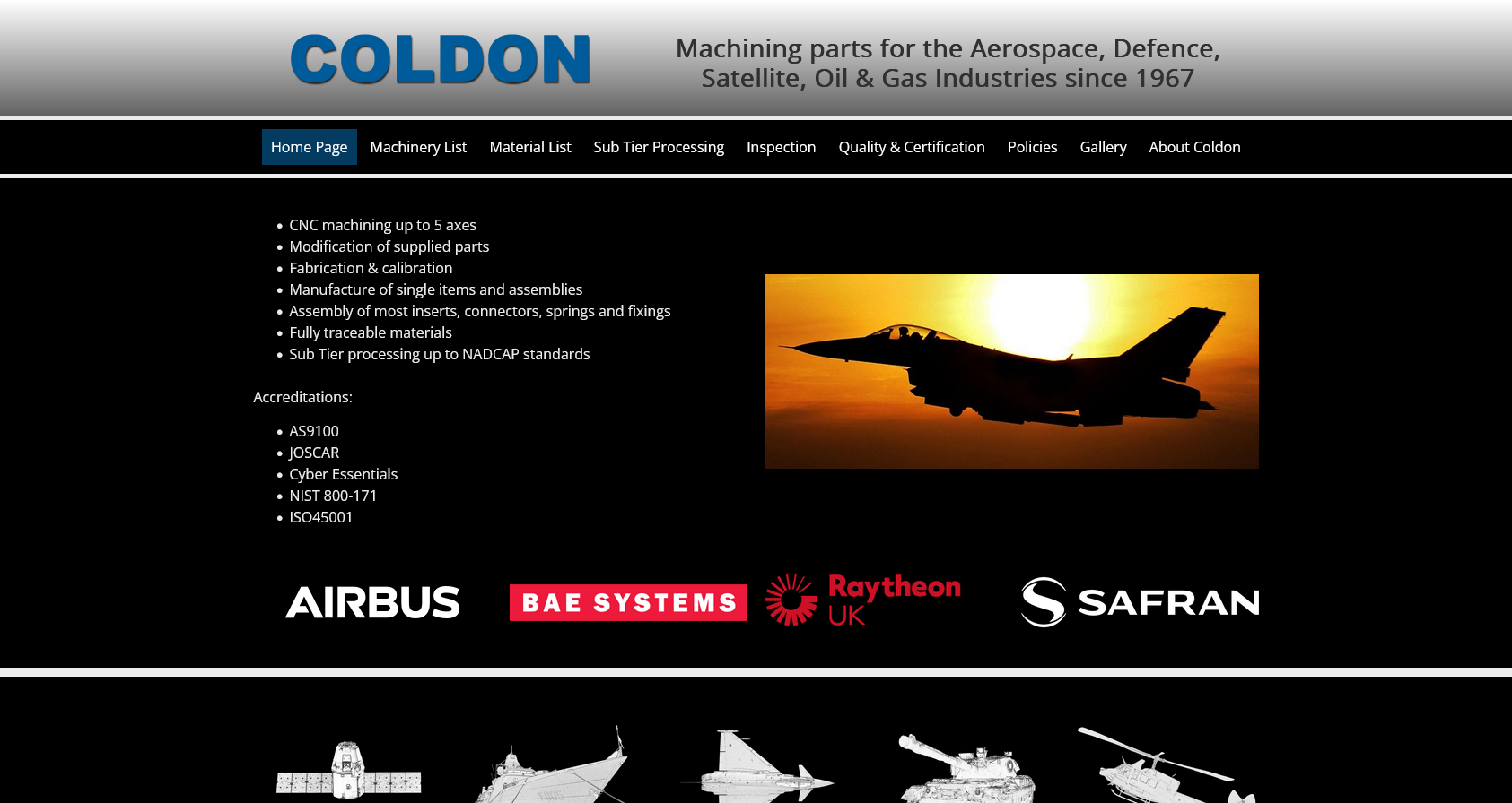 Coldon Engineering Co Ltd Website