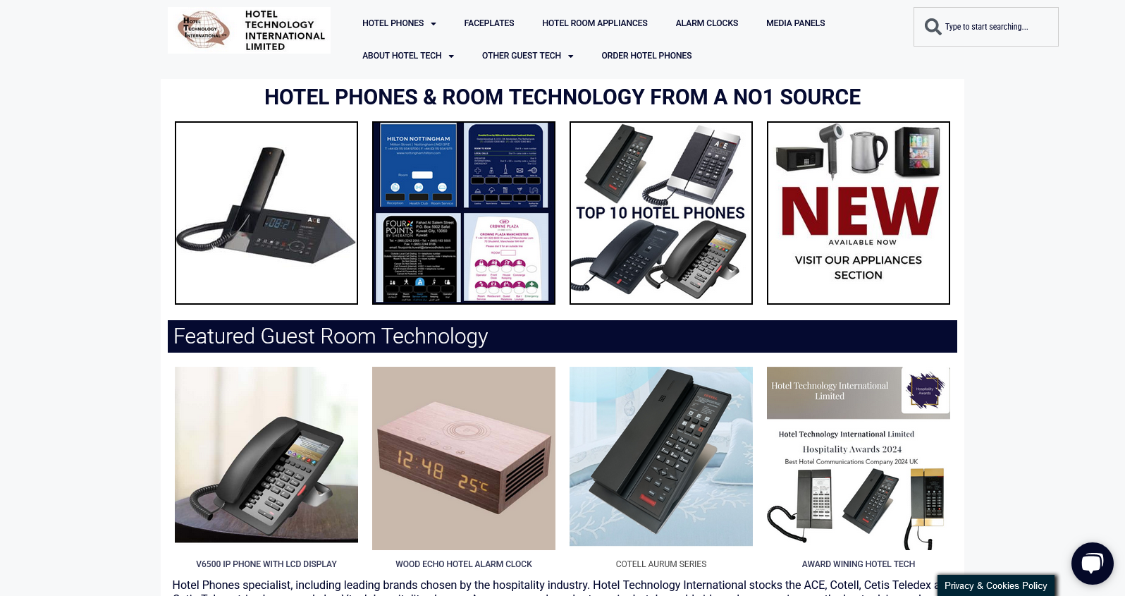 Hotel Technology International Ltd Website