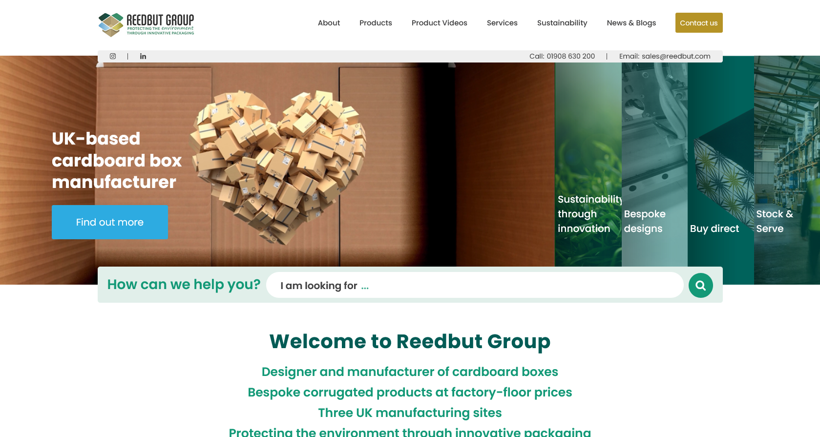 Reedbut Group Ltd Website