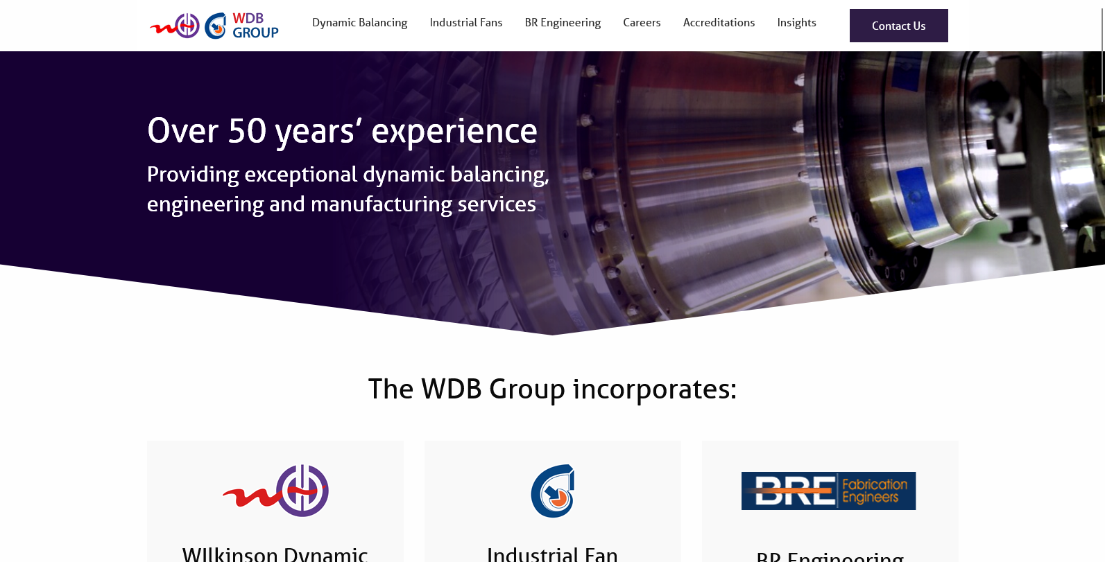 WDB Ltd Website