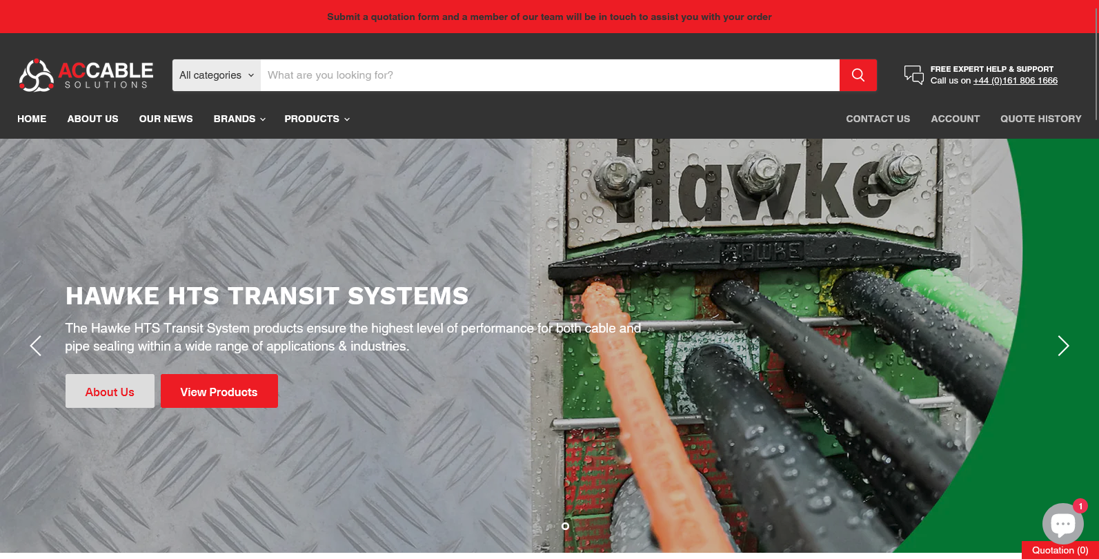 AC Cable Solutions  Website