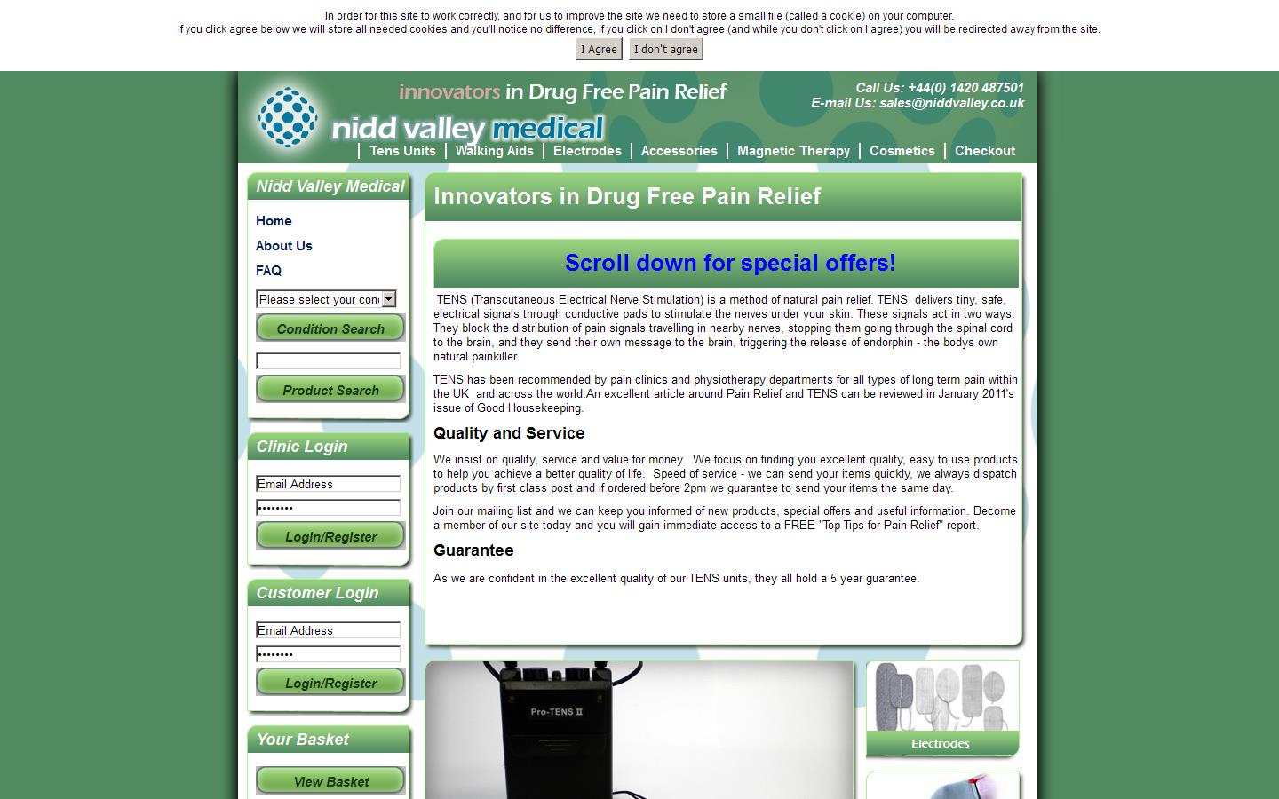 Nidd Valley Medical Ltd Website