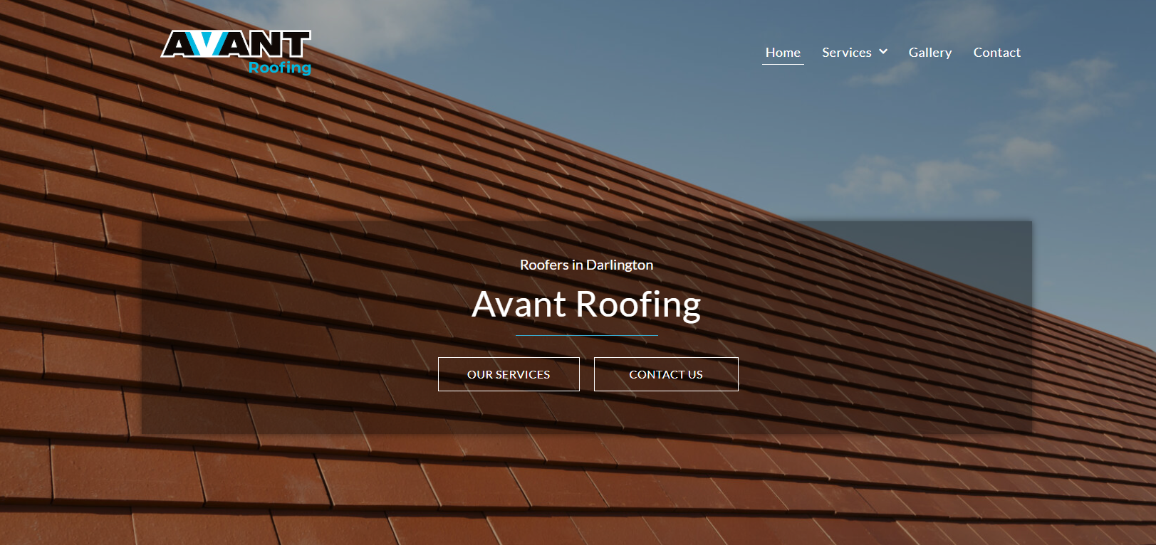 Avant Roofing Website