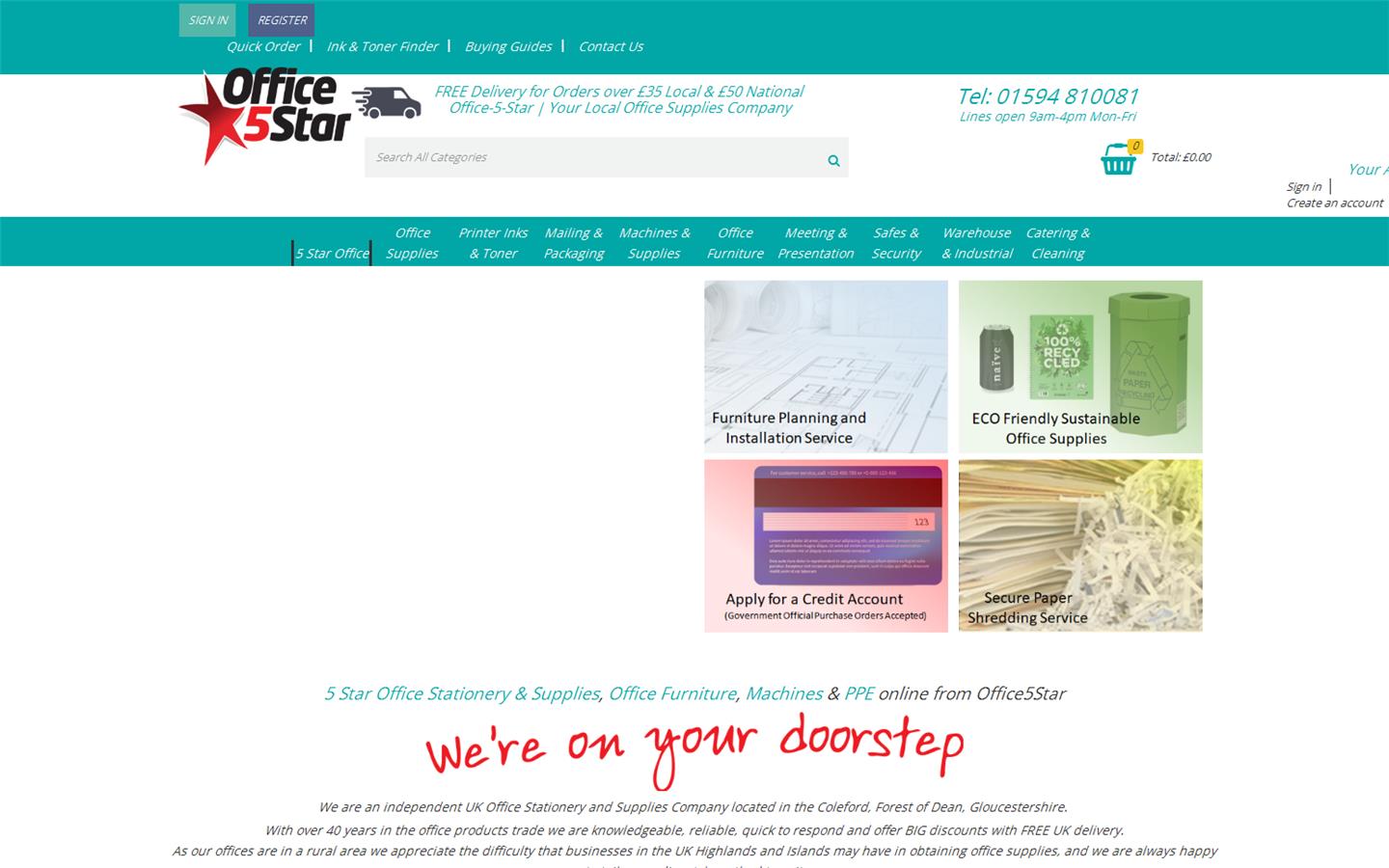 Office Star Group Ltd Website