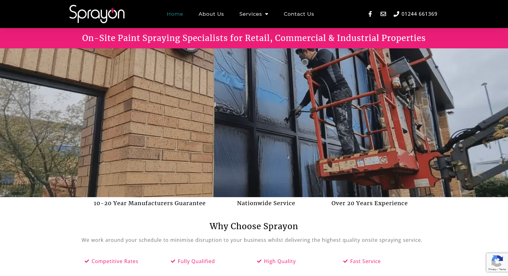 Sprayon Website