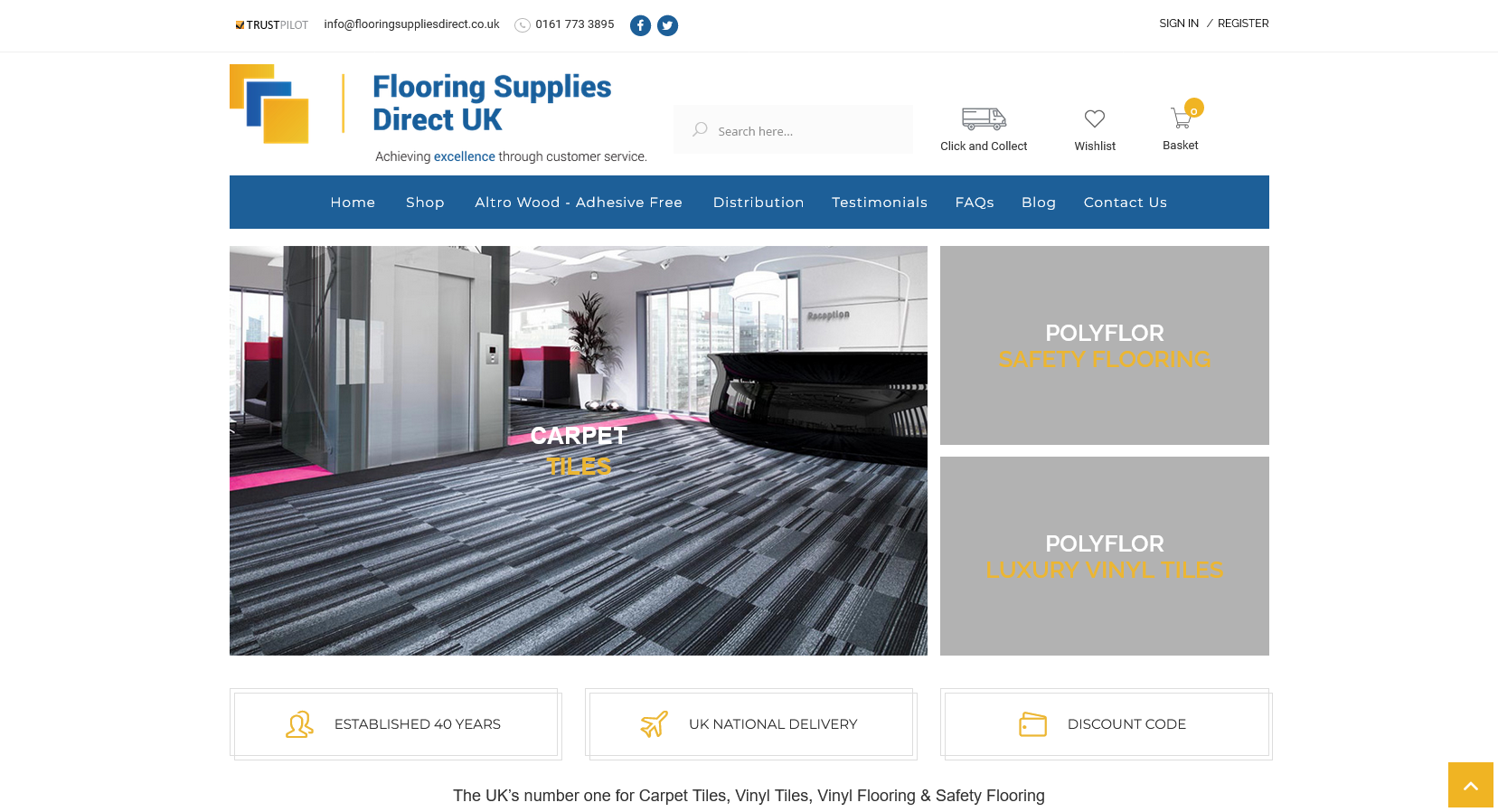 Flooring Supplies Direct UK Website