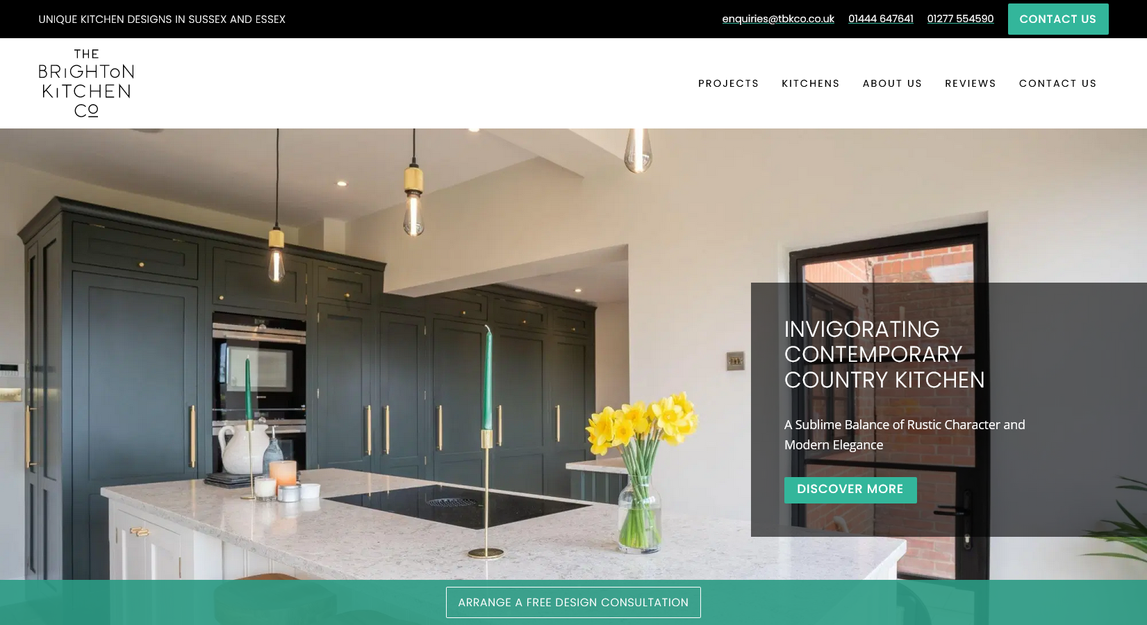 The Brighton Kitchen Company  Website