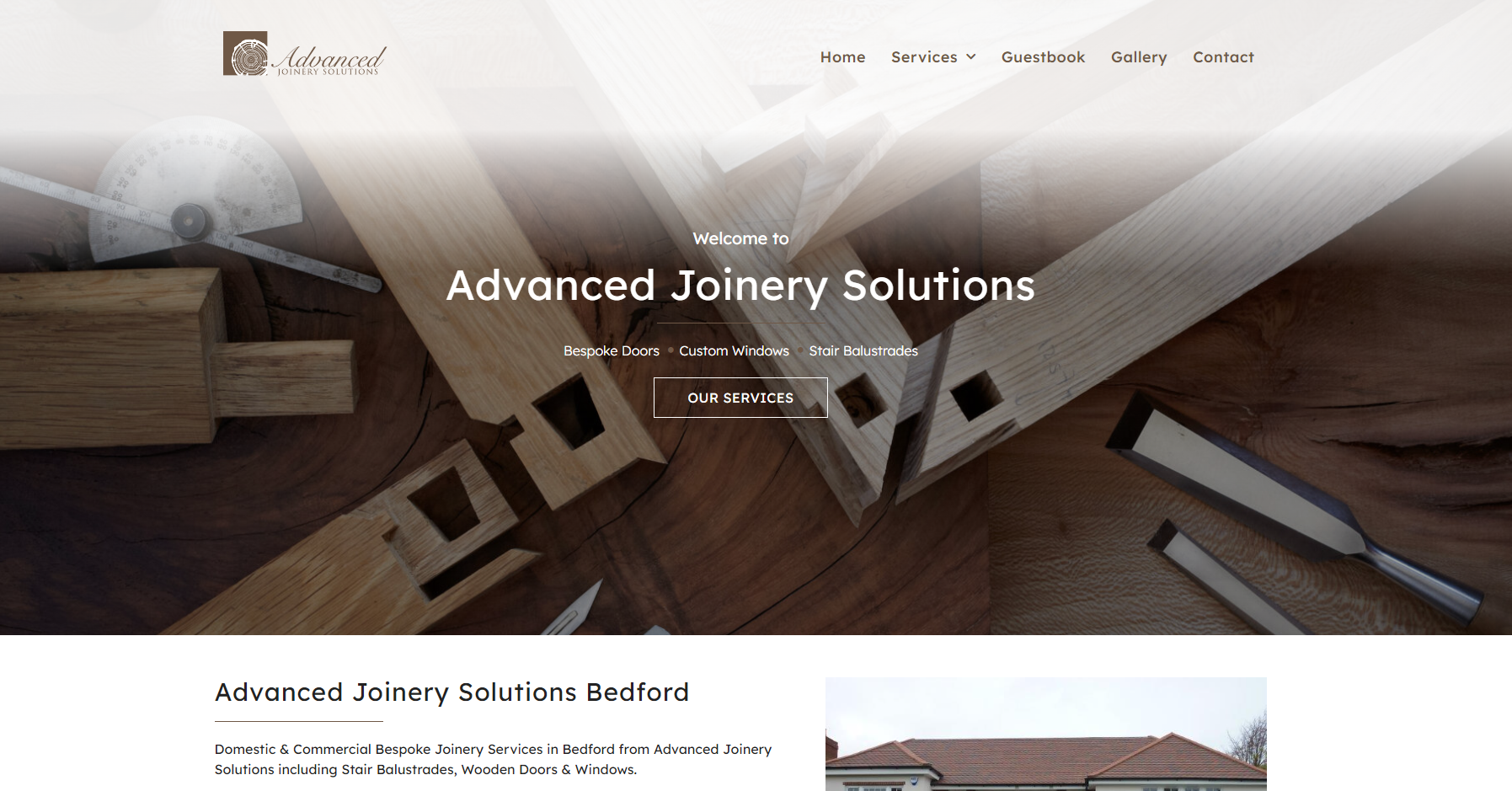 Advanced Joinery Solutions Ltd Website