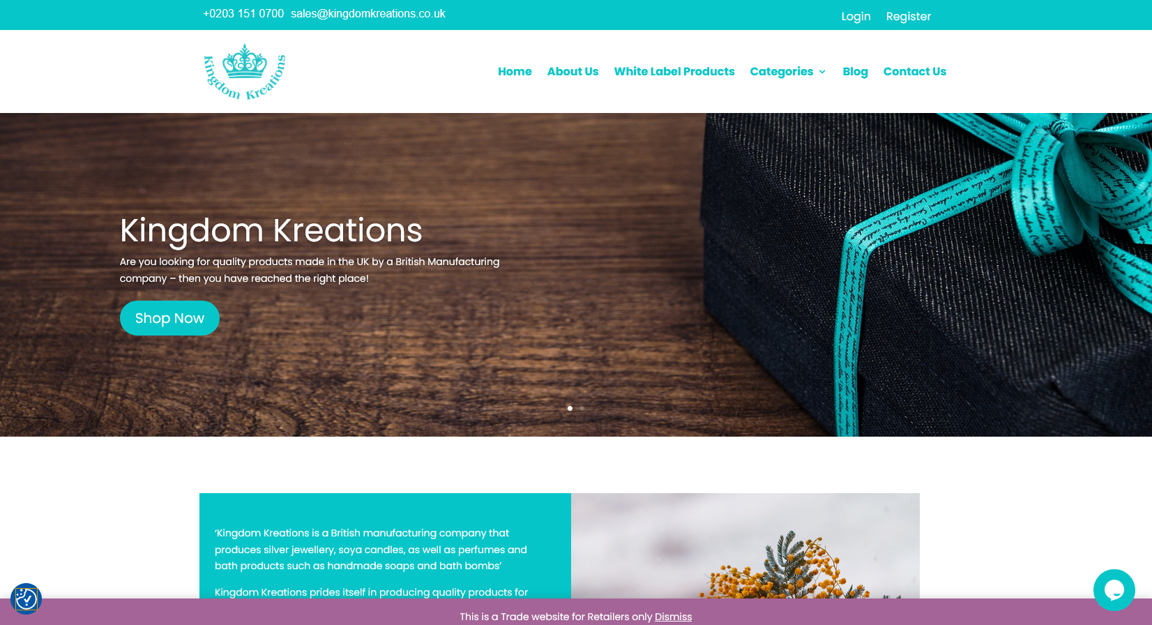 Kingdom Kreations Website