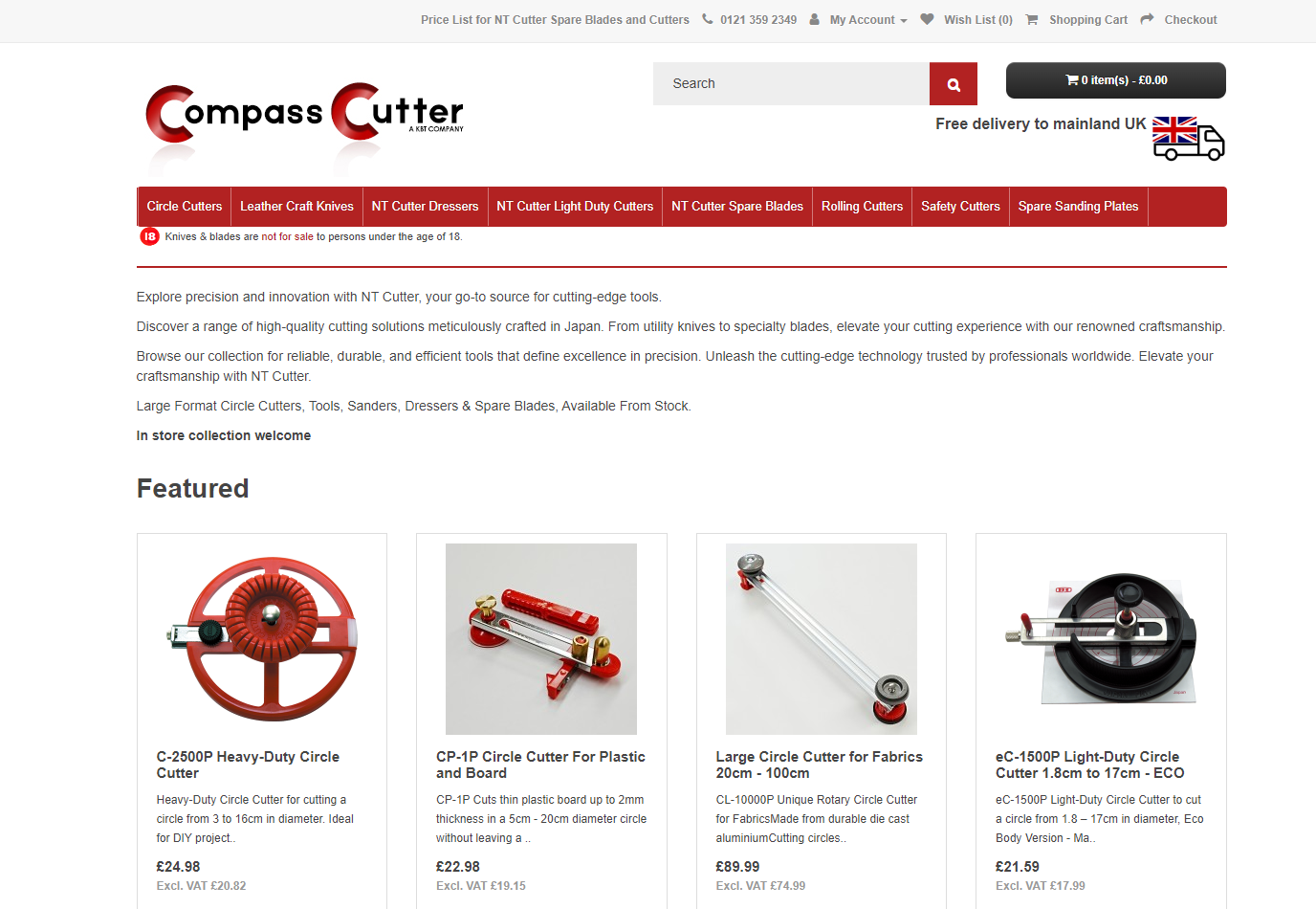 Compass Cutter Website