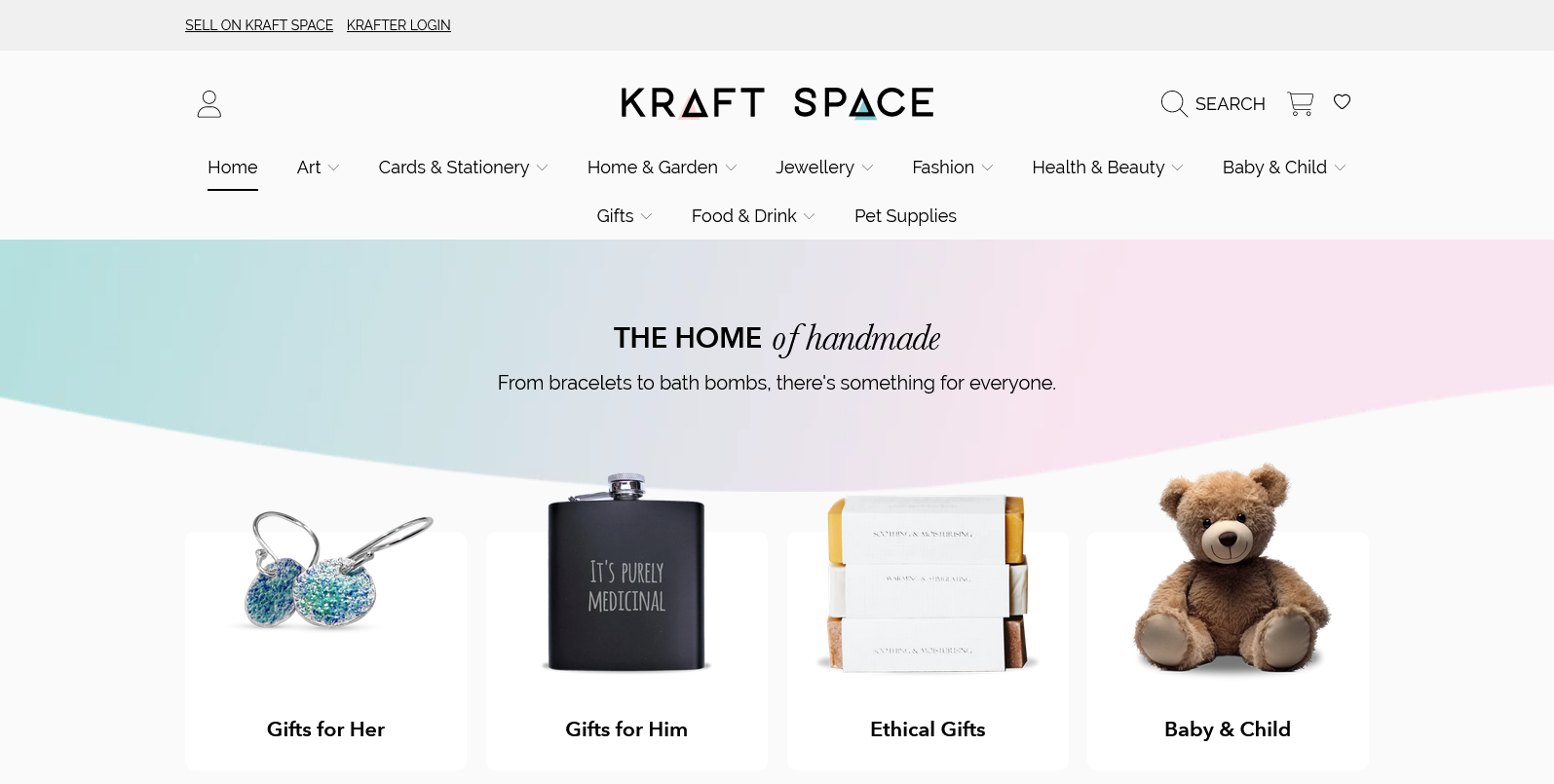 Kraft Space Website