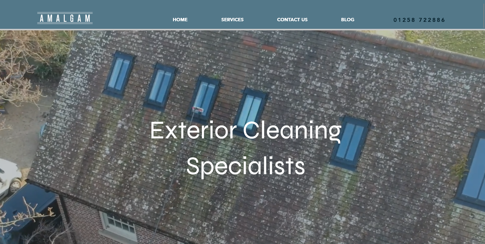 Amalgam Exterior Cleaning Website