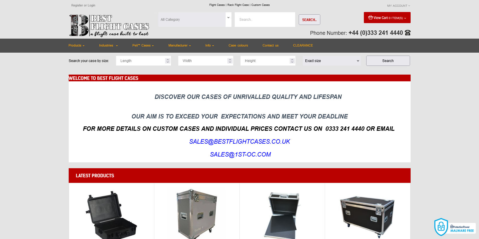 Best Flight Cases Website