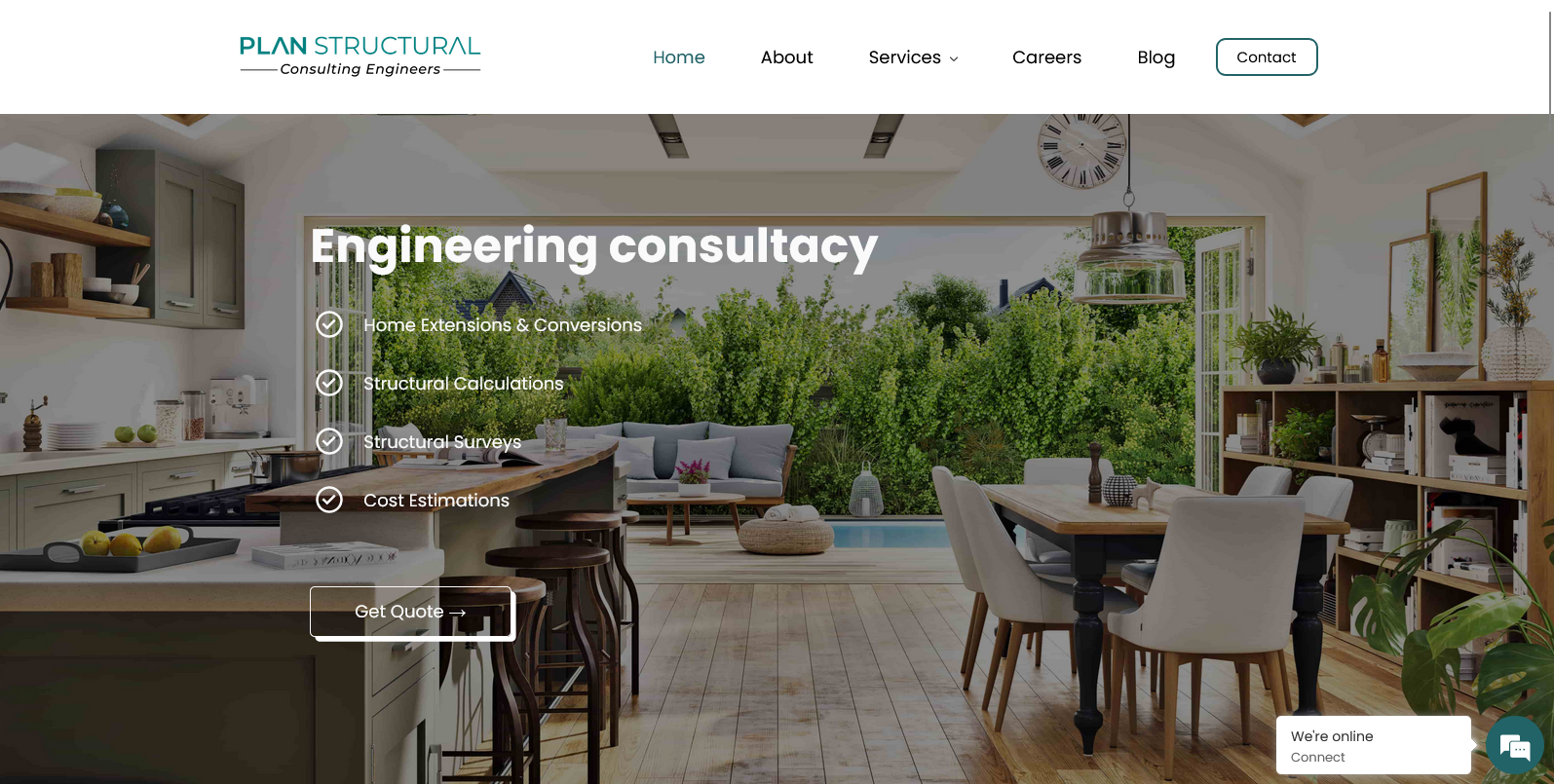 Plan Structural Consulting Engineers Website