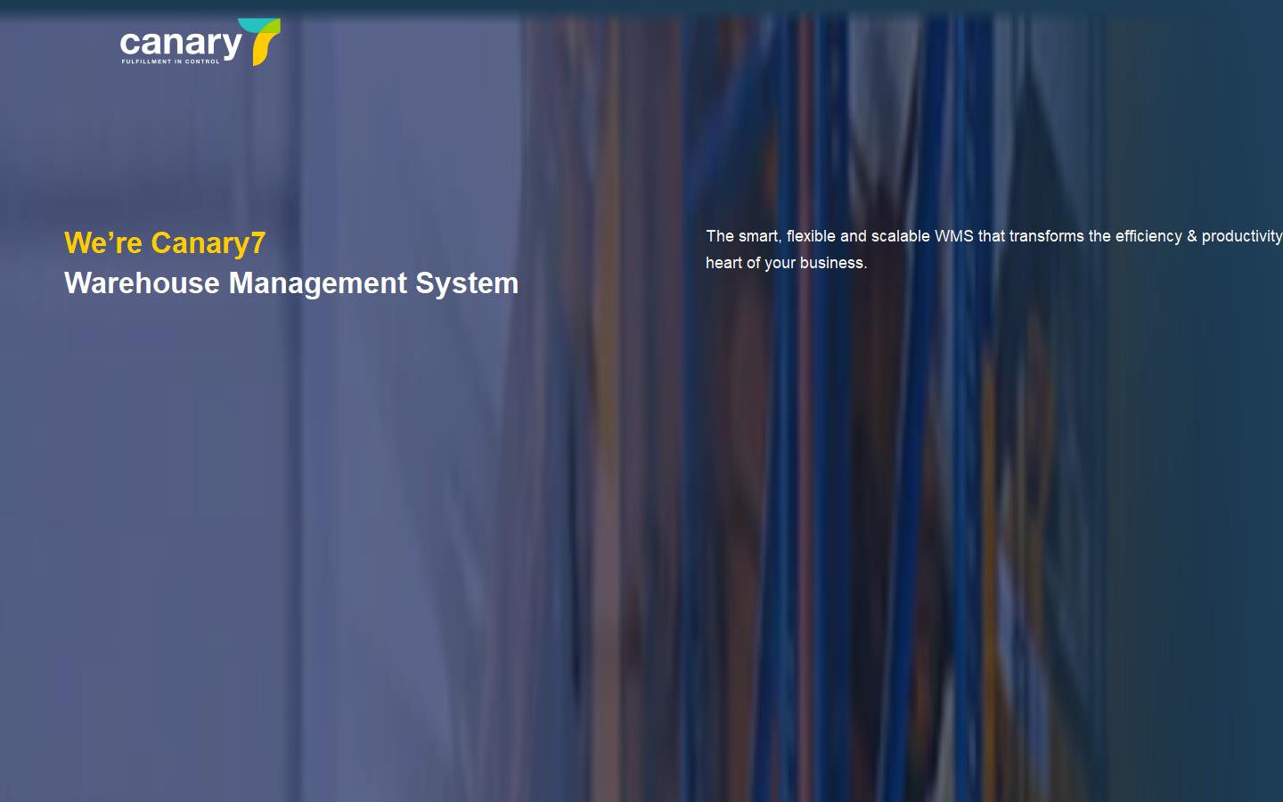 Canary7-Warehouse Management System Website