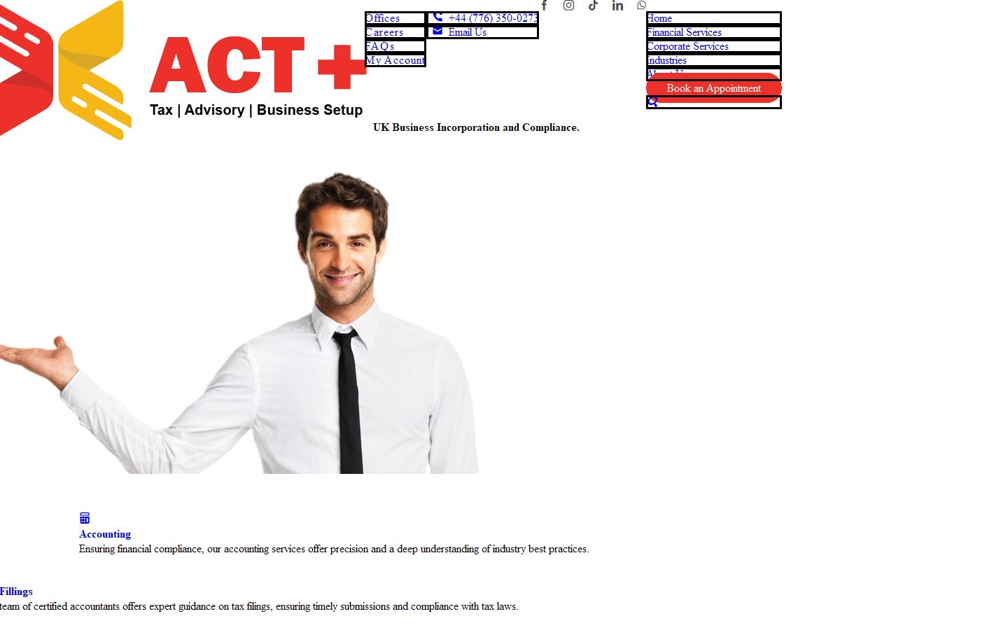 Xact Accountants Website