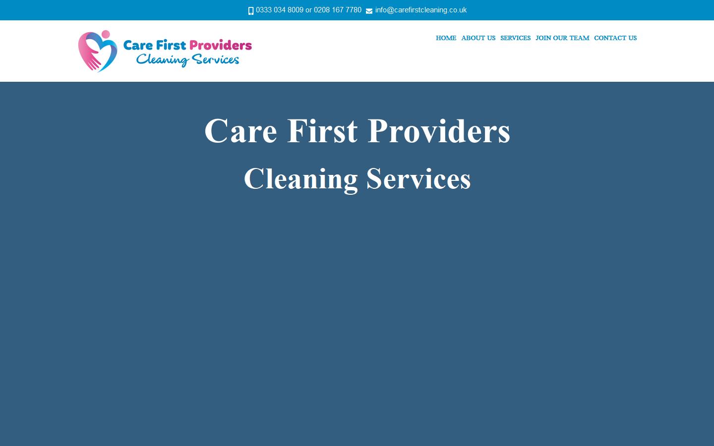 Care First Providers Limited Website