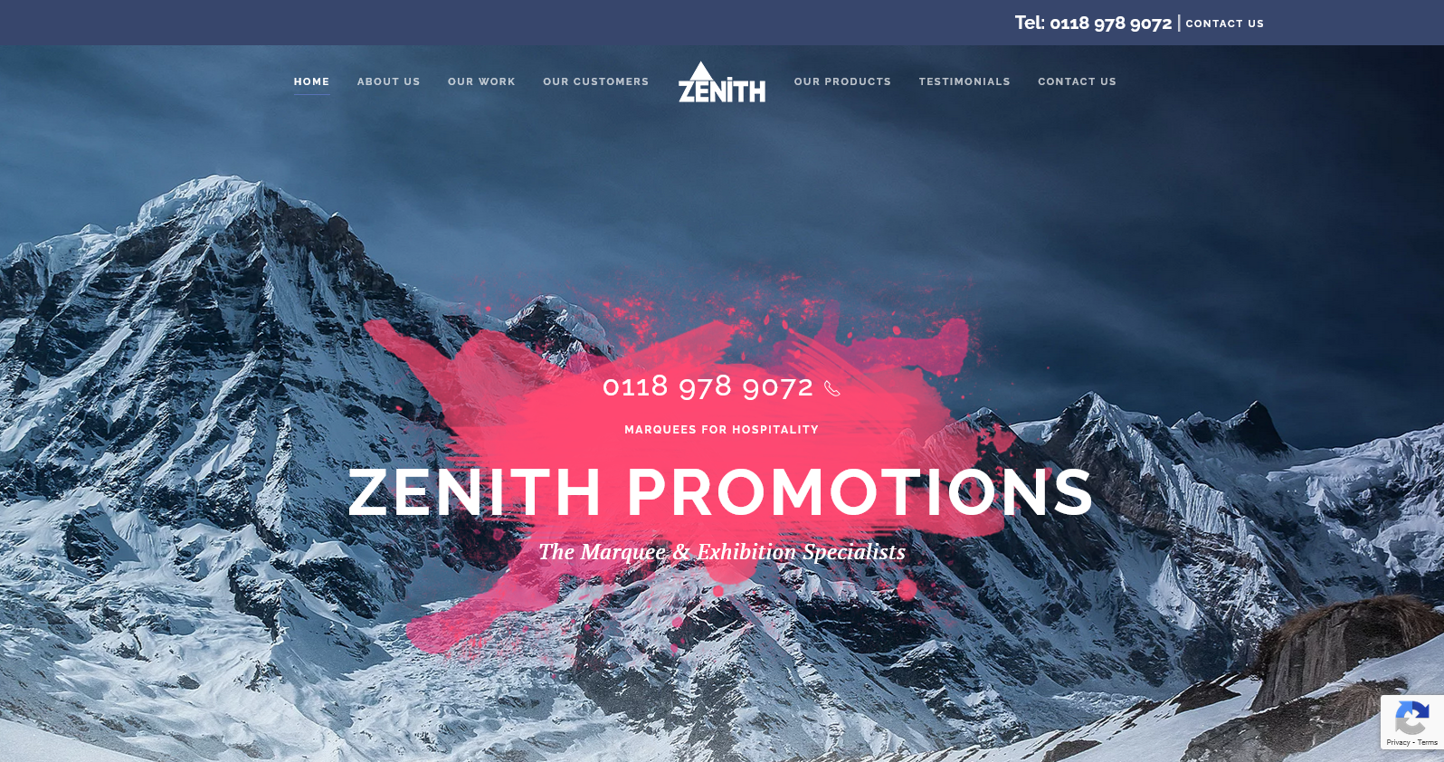 Zenith Promotions Website