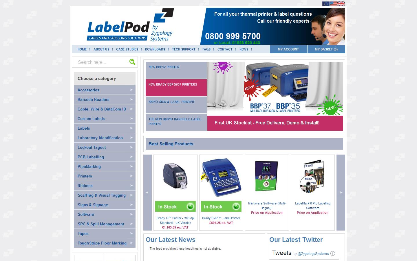 LabelPod Website