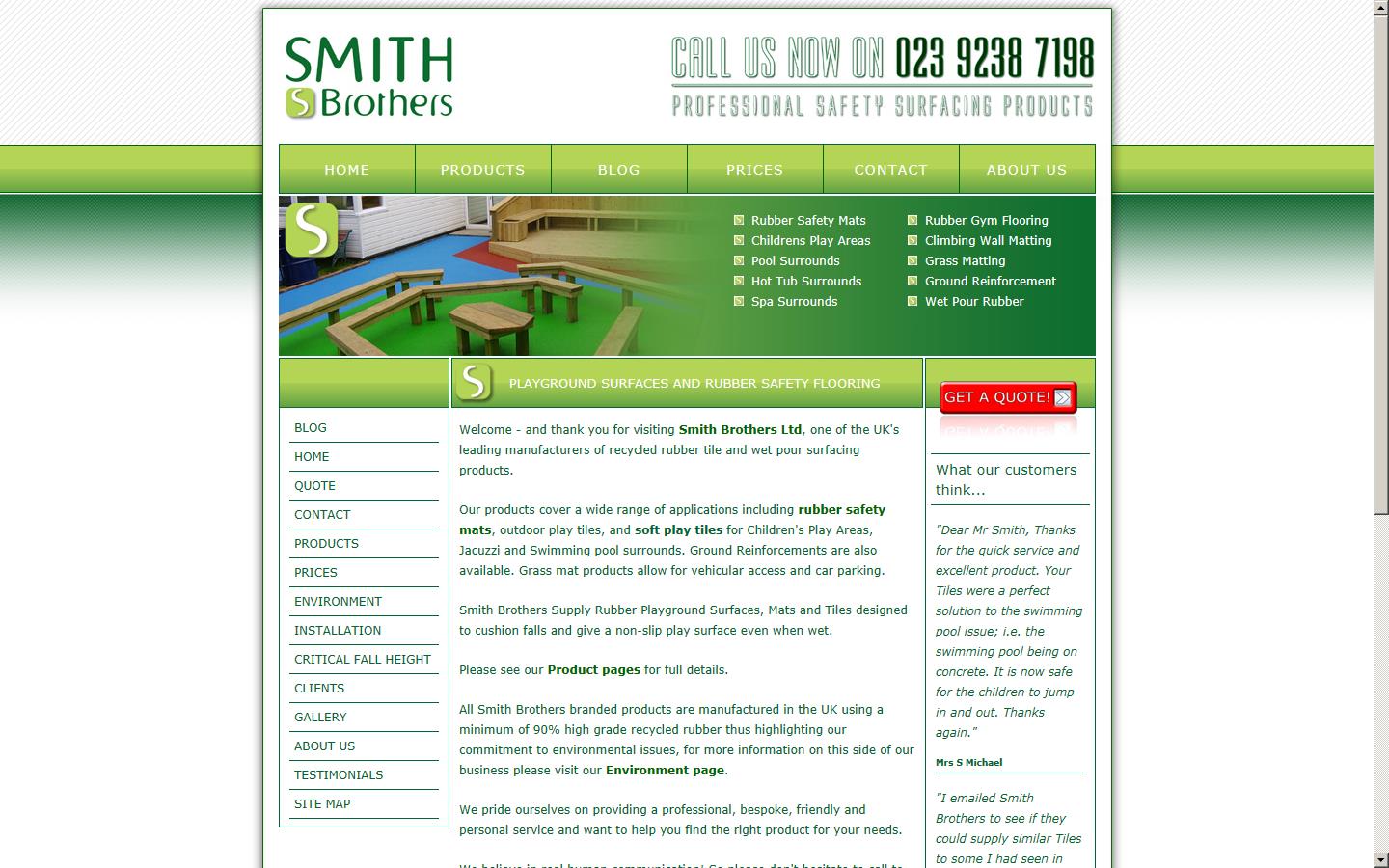 Smith Brothers Ltd Website