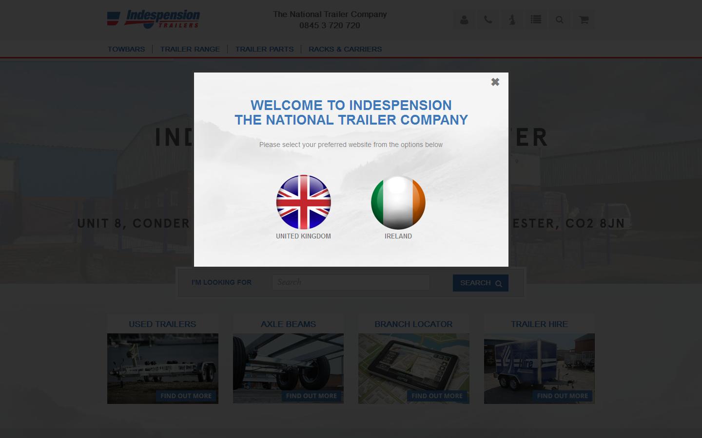 Indespension Ltd Website