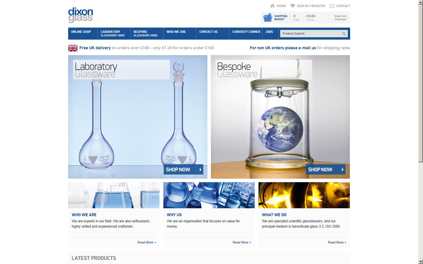 Dixon Glass Website