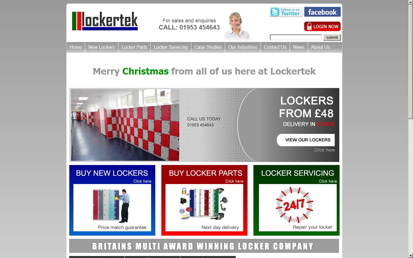 Lockertek Website