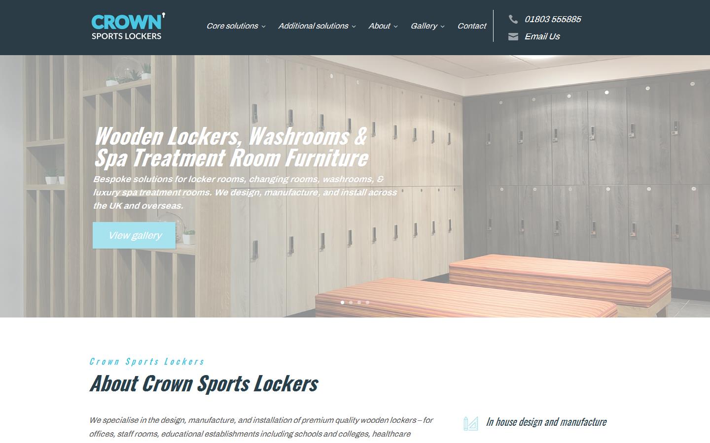 Crown Sports Lockers UK Ltd Website