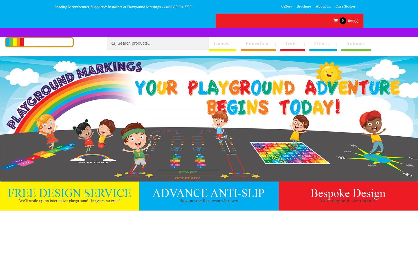 Playground Markings Direct Website