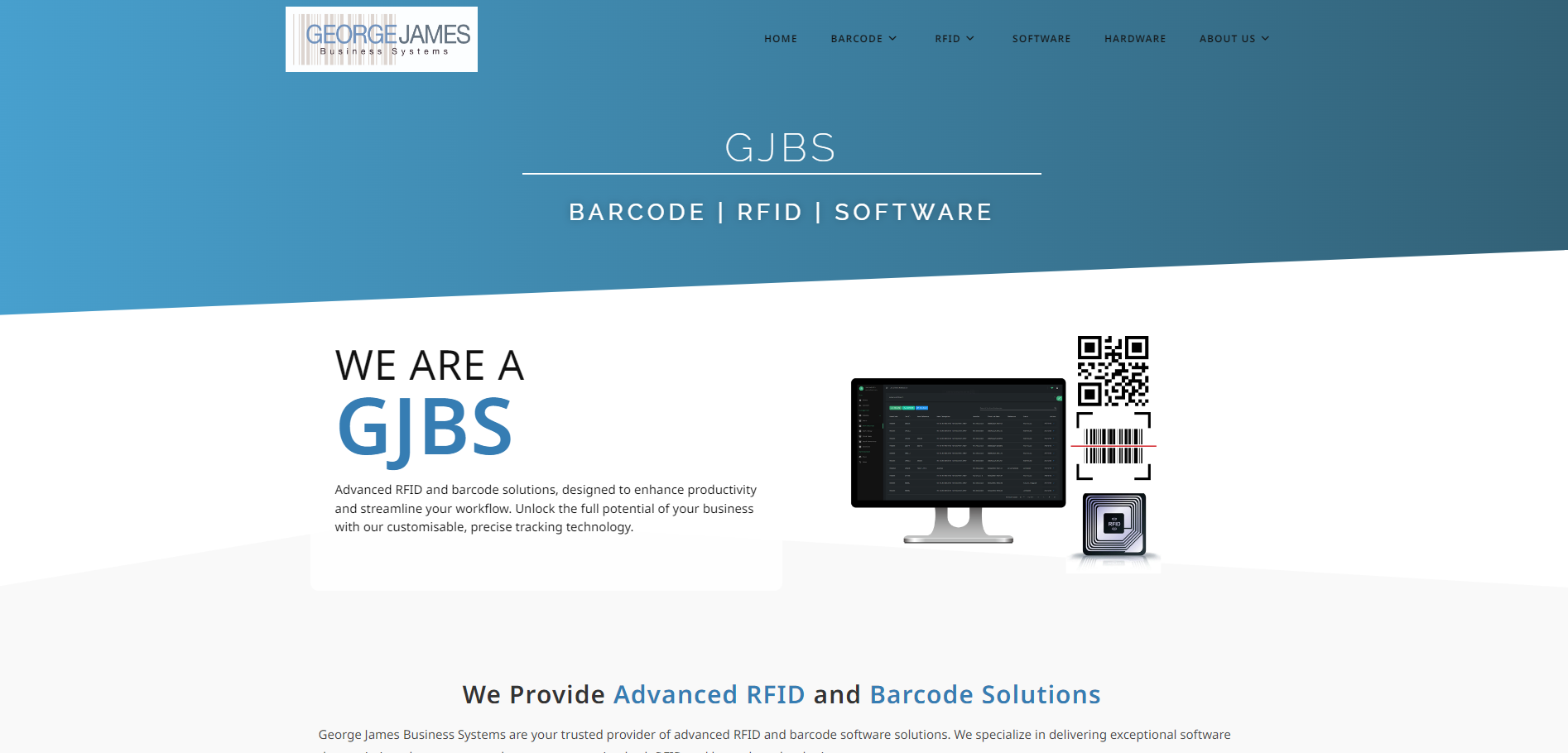 George James Business Systems Ltd Website