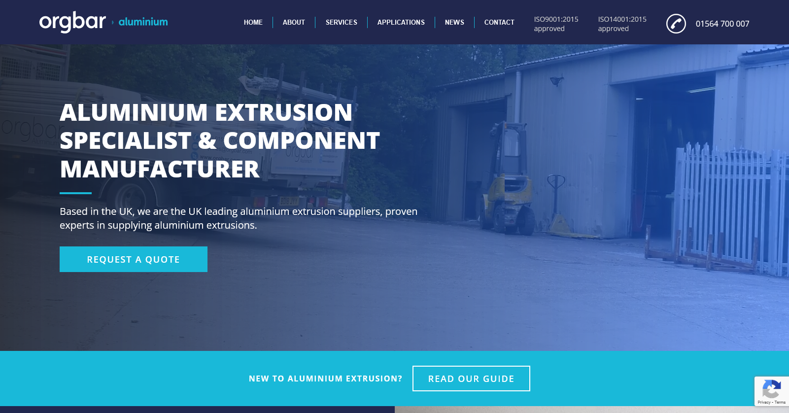 Orgbar Aluminium Ltd Website