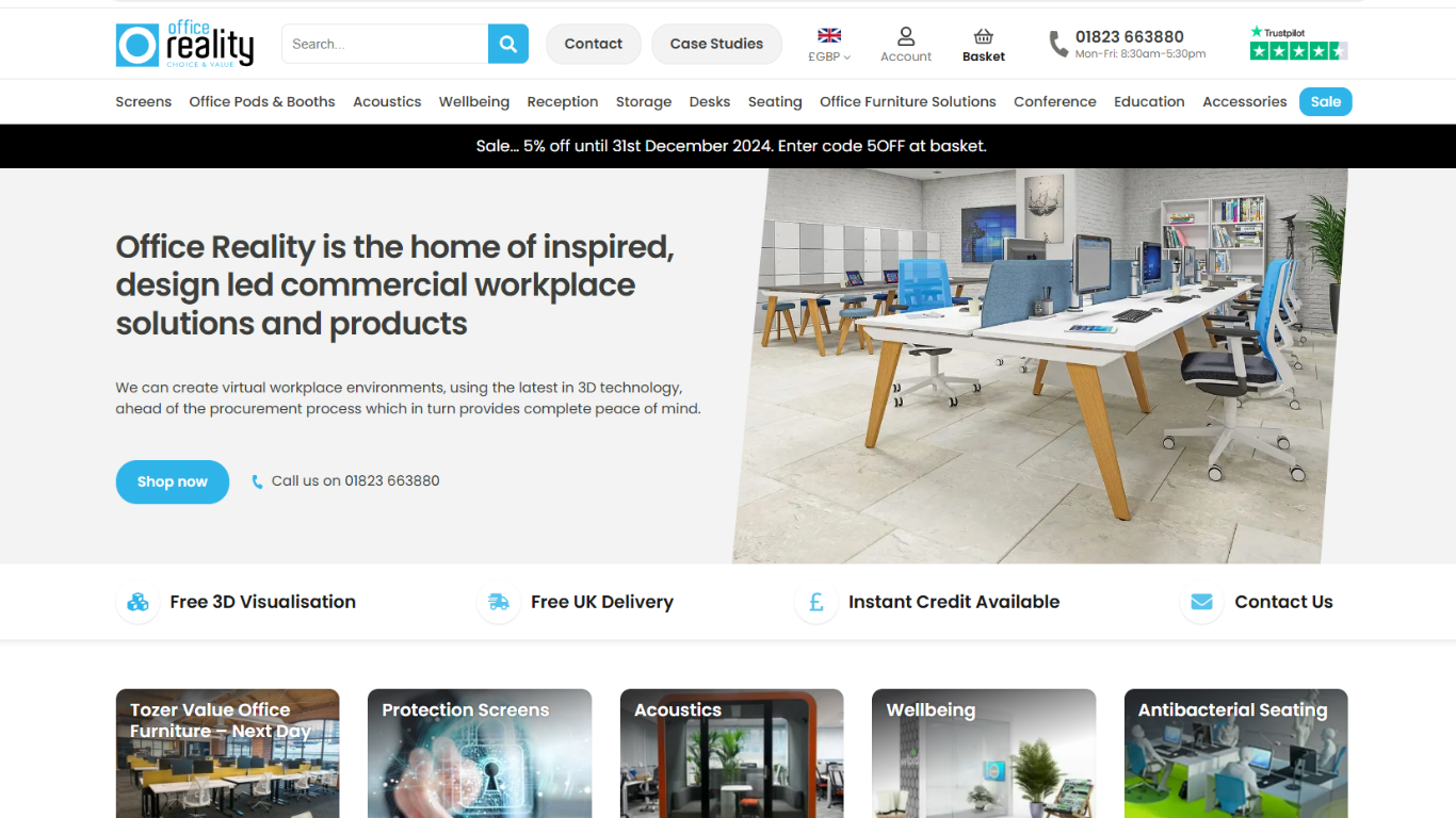 Office Reality Website