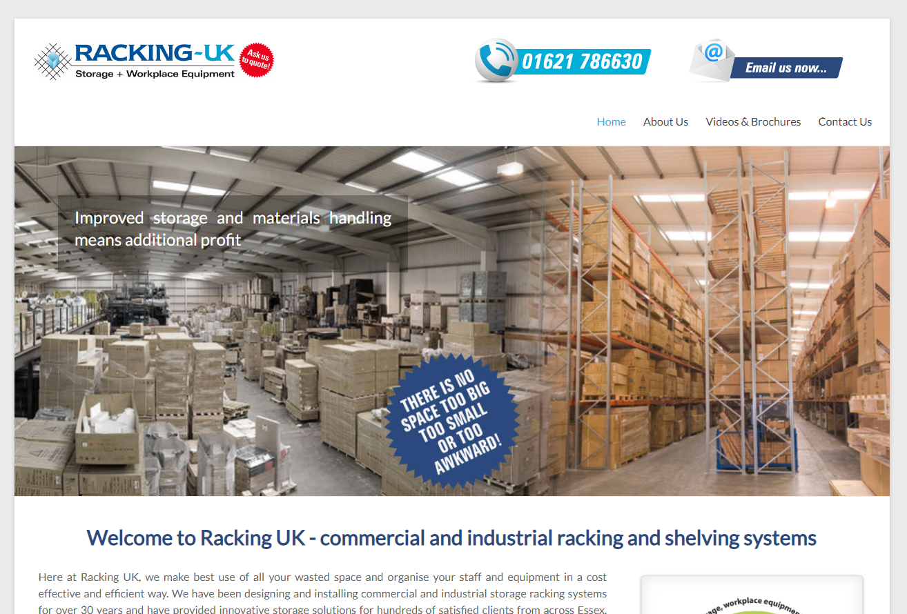 Racking UK Website