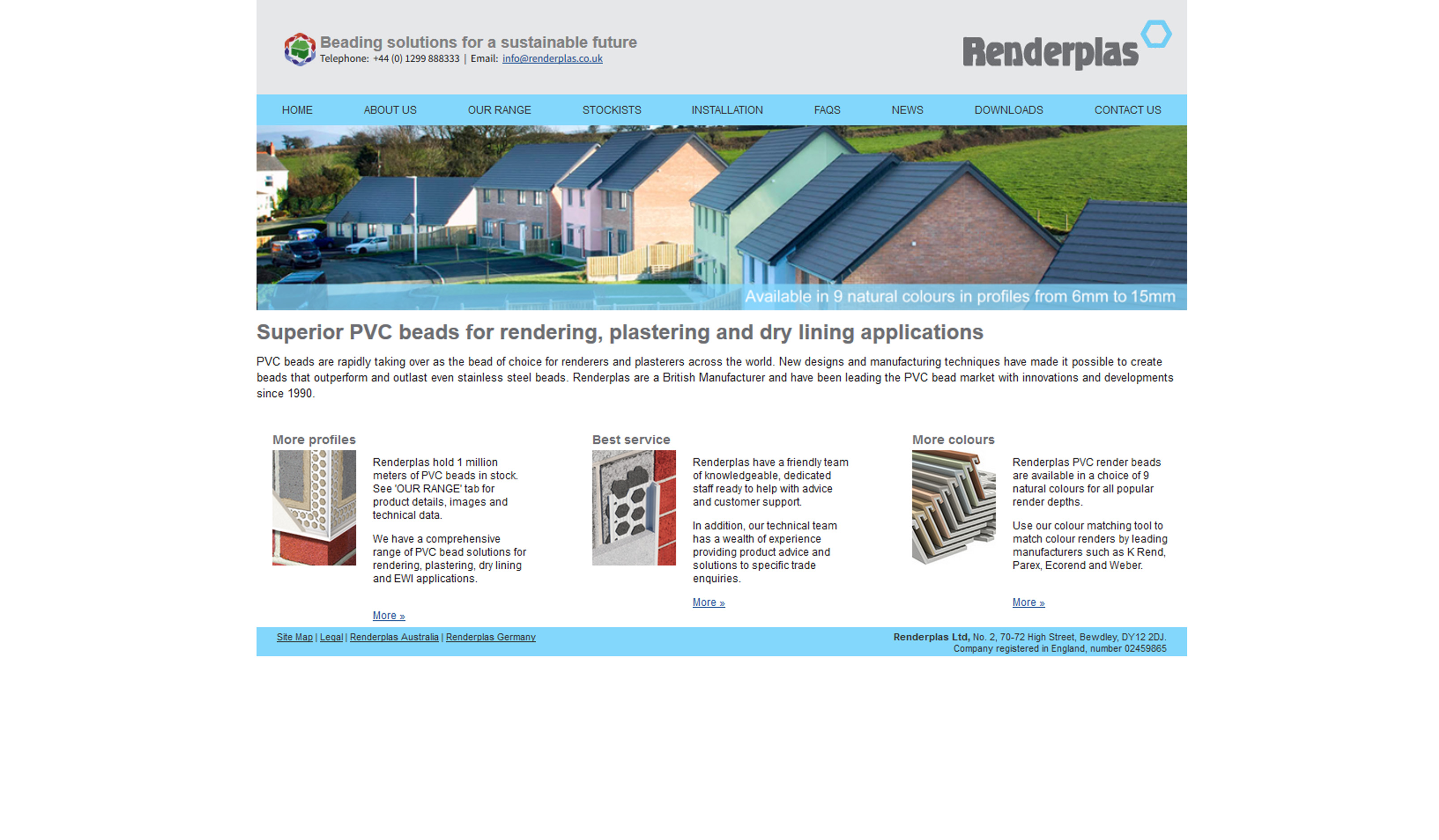 Renderplas Ltd Website