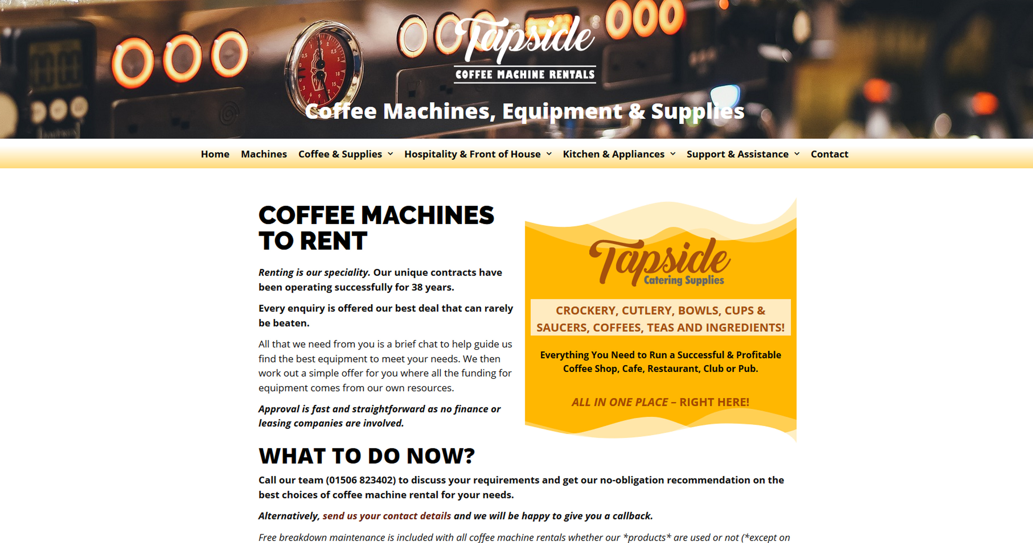 Tapside  Website