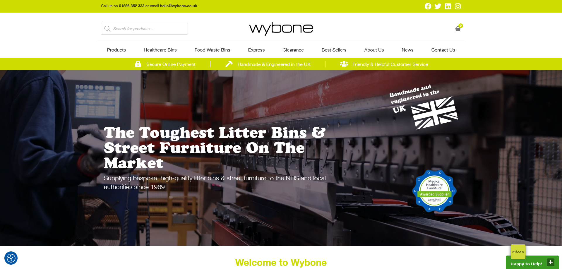 Wybone Website