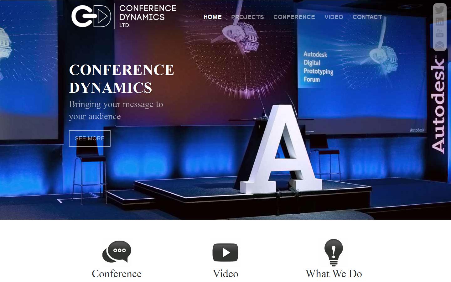 Conference Dynamics Ltd Website