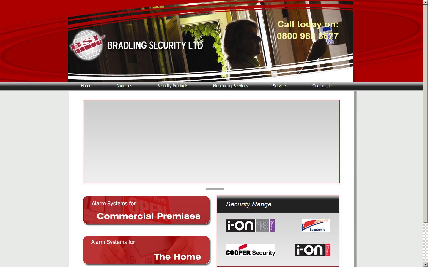 Bradling Security Ltd Website