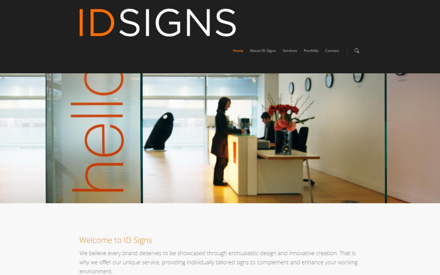 I D Signs Website