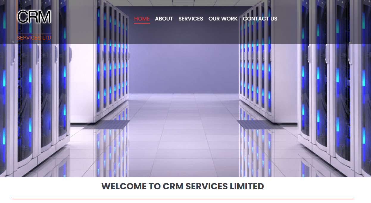 CRM Services Ltd Website