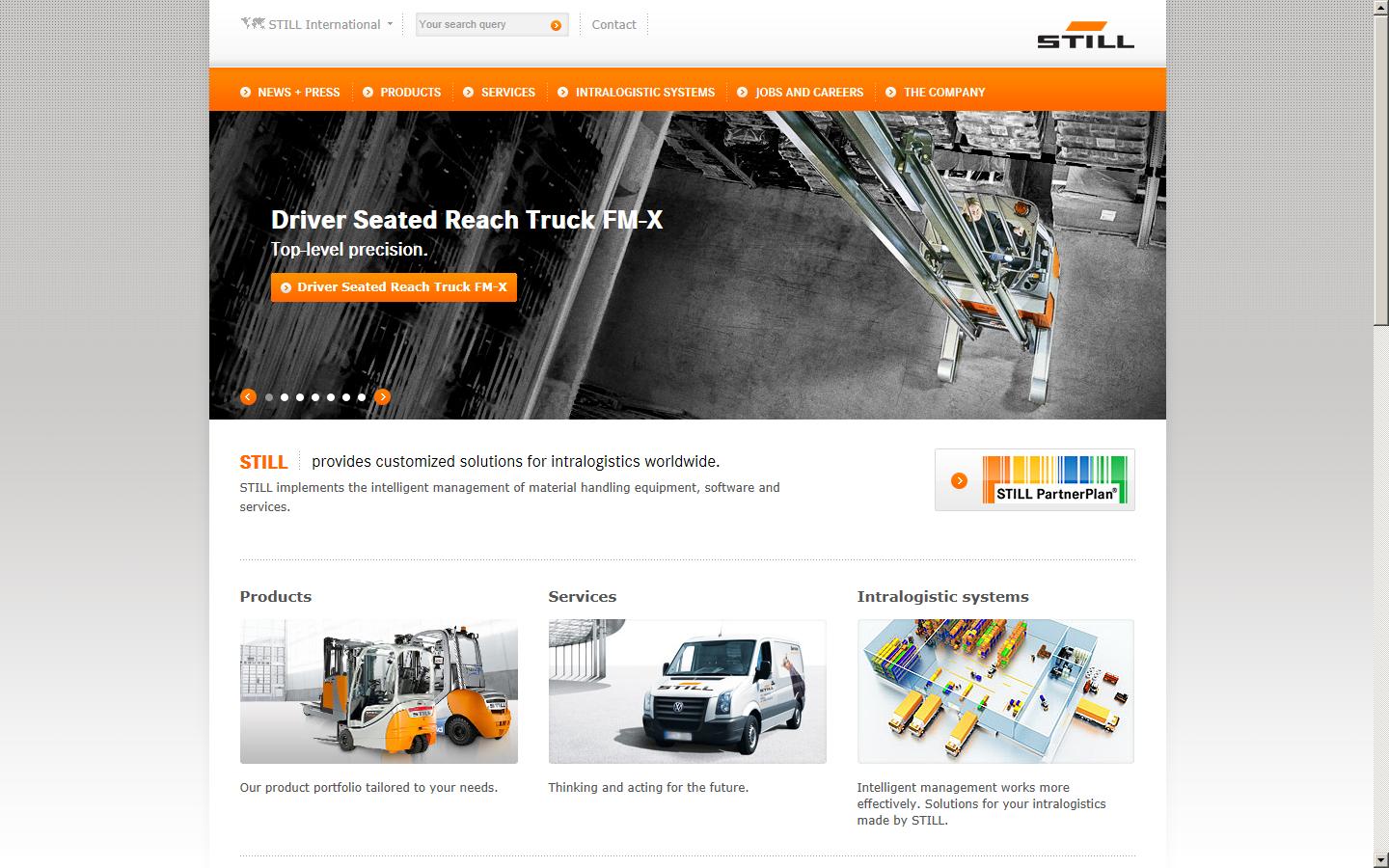 Still Materials Handling Ltd Website