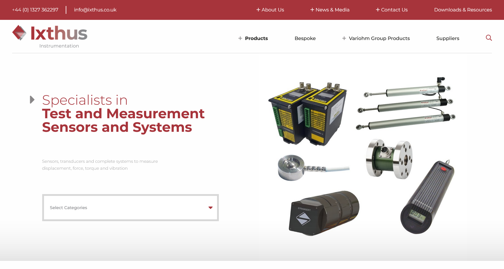 Ixthus Instrumentation Ltd Website