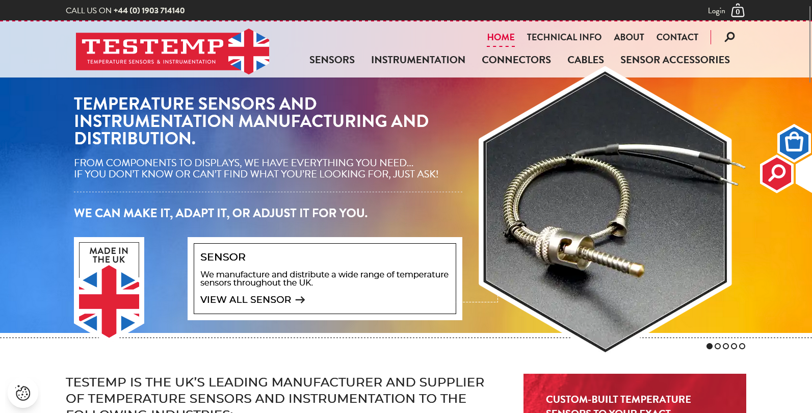 Testemp Ltd Website