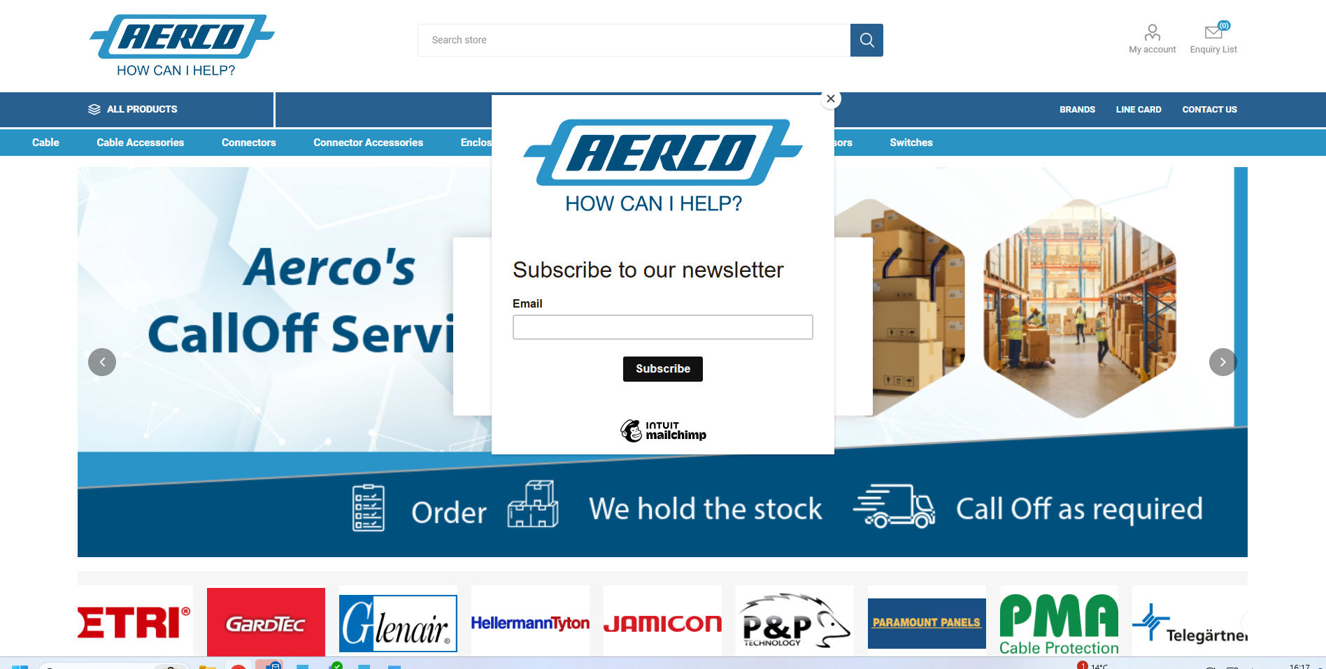 Aerco Ltd Website