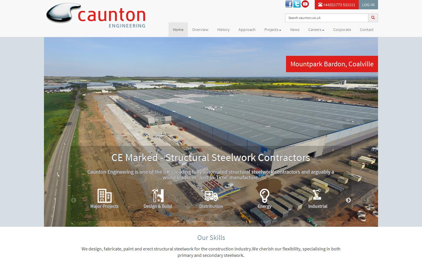 Caunton Engineering Website